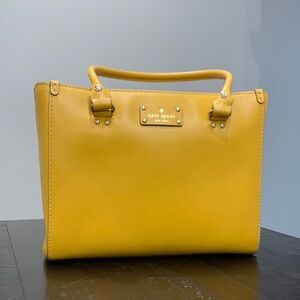 Kate Spade Mustard Satchel